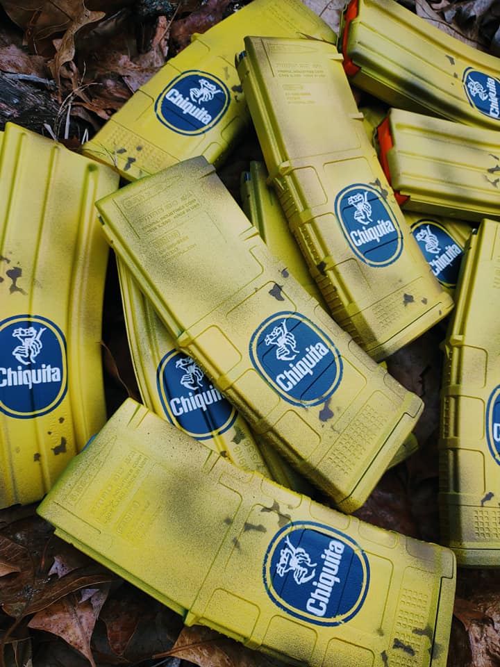 Chiquita themed PMAGs